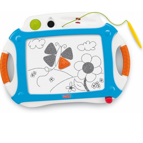 Fisher-Price Other - Fisher-Price Classic Doodler with 2 Stampers Blue Orange